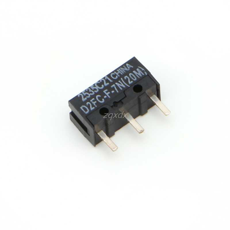 5Pcs 20M Micro Switch D2FC-F-7N For Mouse Replacement Susti-图0