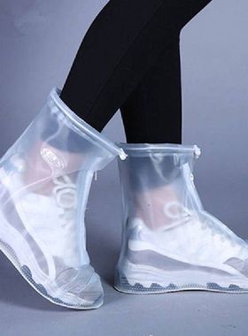 Men Women's Reusable Waterproof Shoe Cover Rain Boot Cover