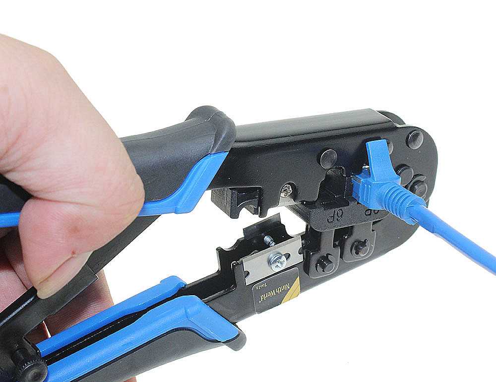 High Quality Modular Telecom Crimping Pliers Tool Network Ca - 图1