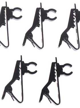 5pcs Microphone iron clip tie clip mic lapel collar clip mic