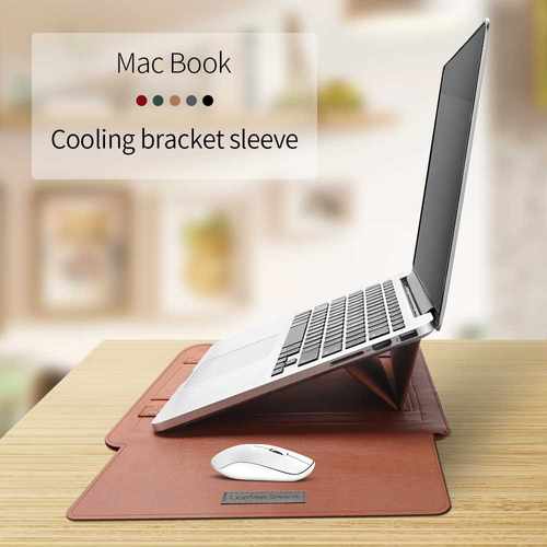 Laptop Bag P Leather Sleeve Bag Case Macbook Air Pro 1 15 - 图2