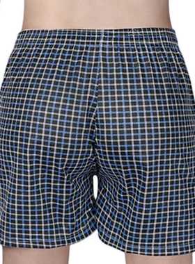 Men's Underpants Boxers Breathable Pants Cool Loose Boxer Pa