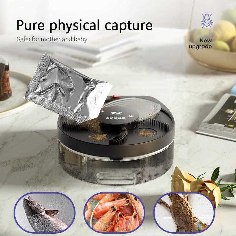 Garden Supplies Upgraded USB Flytrap Automatic Pest Catcher - 图2