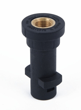 Black Pressure Washer Adapter Connector Bayonet 1/4 BSP Foam