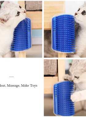 Explosive Pet Corner Hair Rubbing Device Massage Cat Brush S