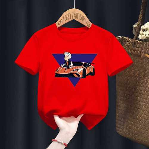 Children's 100% T Shirts Merch A4 Lamba Print Casual - 图1