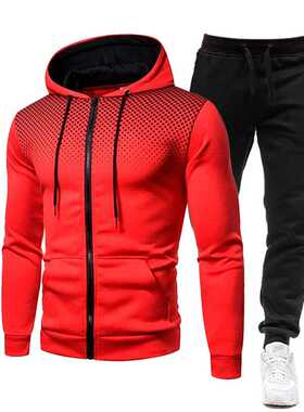 2022 Men's Sets Hoodies+Pants Autumn and Winter Sport Suits