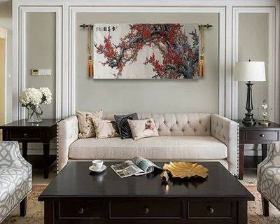 Belgian tapestry 80*158cm modern Chinese style simple - 图1