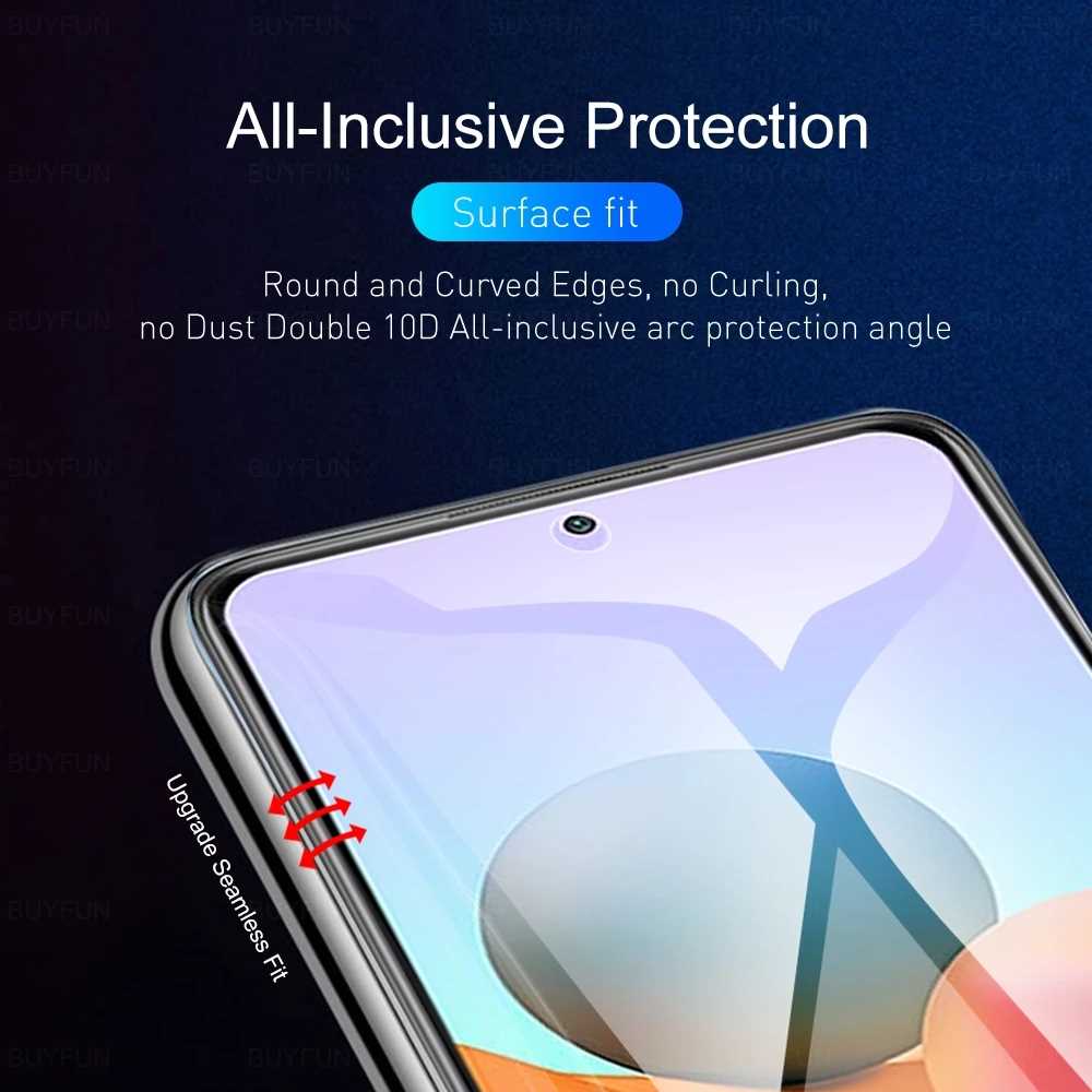 For Xiaomi Redmi Note 10 10Pro 10S Max 11 Screen Protector H-图2