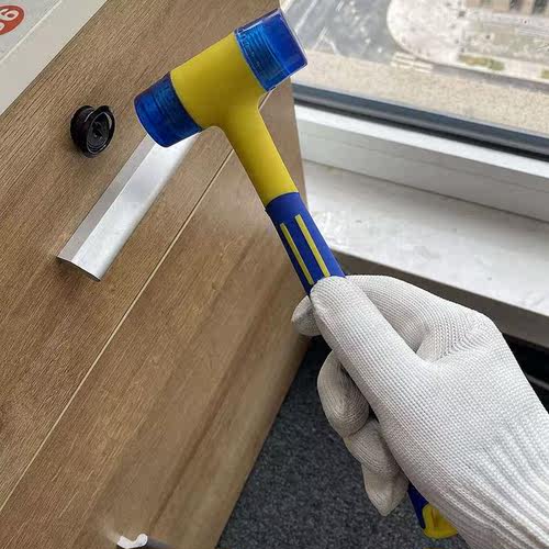 Rubber Mallet Hammer Small Double-Faced Soft Hammer for Jewe - 图0