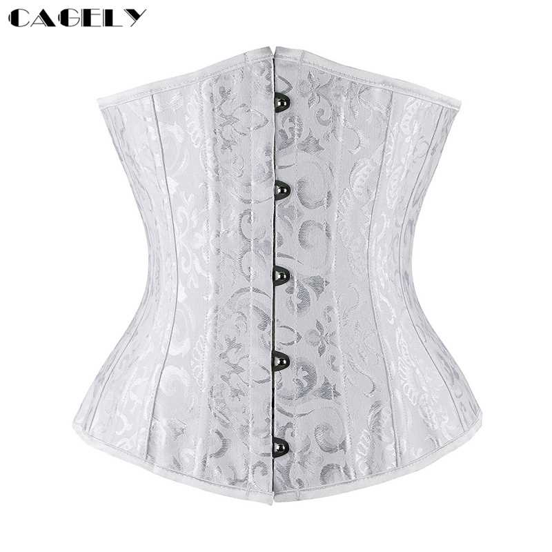 26 Spiral eel Boned Corset Wai Trainer Cincher Buier T-图3