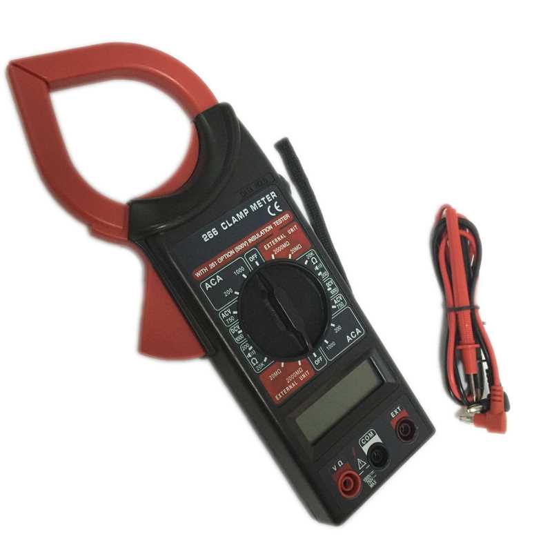 Digital Current Clamp Meter Buzzer Data Hold AC 750V DC 1000 - 图2