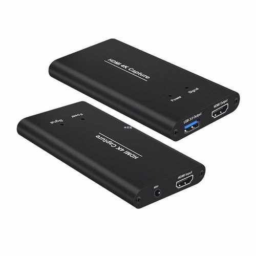 Video Capture Card Live Streaming USB3.0 HDMI 4K 60Hz HDMI T - 图0