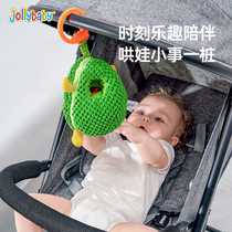 jollybaby newborn baby puzzle toy baby lathe hung suzuki caterpillars for eating fruit pendants 1663