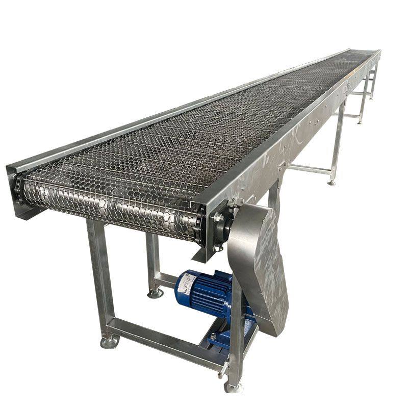 不锈钢网带输送设备 搬运机传送带隧道炉冷却烘干清洗网链输送机,淘宝优惠券,粉丝福利购,淘宝优惠卷