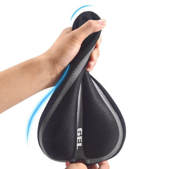 自行车坐垫套单车超软车座套硅胶加厚座椅座垫骑行装备山地车配件