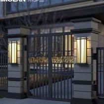 Upscale wall lamp Wall outdoor wall Exterior Courtyard Lamp Villa gate Two sides wall lamp Outer light strip hanging wall to the family House