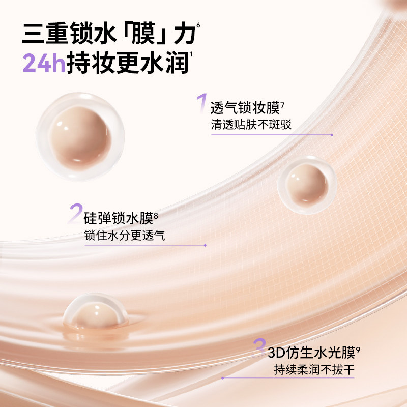 BABI清透持妆贴贴气垫粉底液持久清透轻薄控油高遮瑕DB,淘宝优惠券,粉丝福利购,淘宝优惠卷