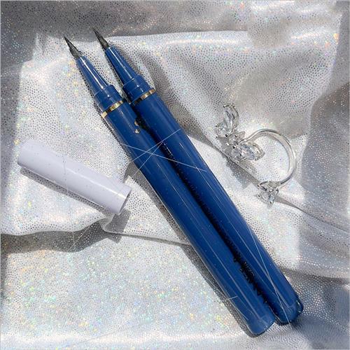 ttle Blue Tube Long Lasting Black Eyeliner Smudgeproof - 图1