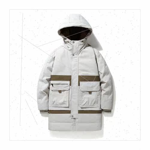 2022 winter down jacket men Korean  nd medium-length thicken - 图3