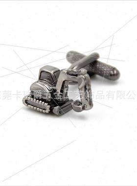 Fun digger copper plating antique plating men French shirt s