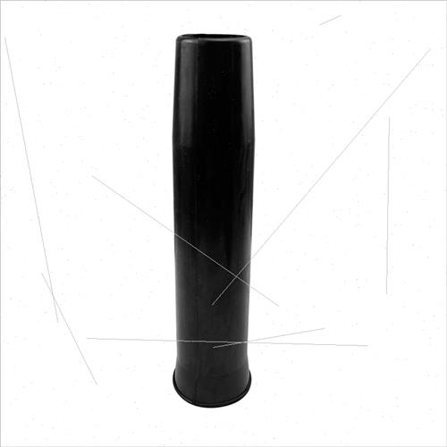 Black Rubber Tube Fishing Rod Holder Insert ner Fishing Rod - 图0