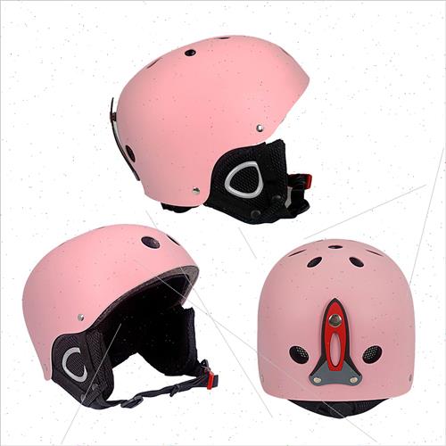 Skiing one-piece molding helmets 适用 men and women snow fie - 图1