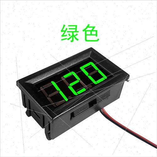 DC0V-100V 3-wire DC digal voltmeter head 0.56 inch LED digal - 图0