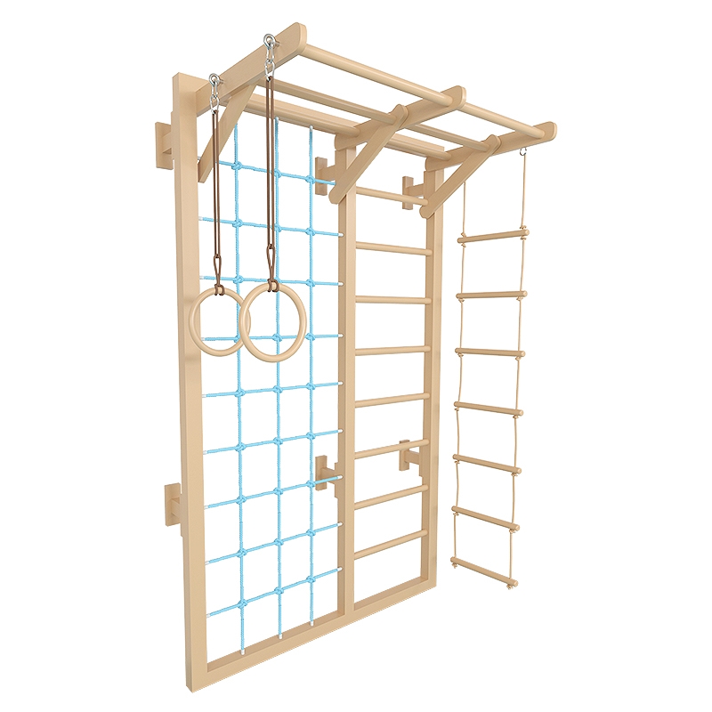 儿童室内攀爬设备攀爬架家用攀岩墙幼儿园攀爬架儿童房攀爬墙板 - 图3