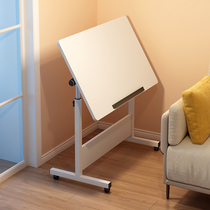 Bedside table removable lift folding table Living room Home Small table Easy rental house Hostel Computer Desk