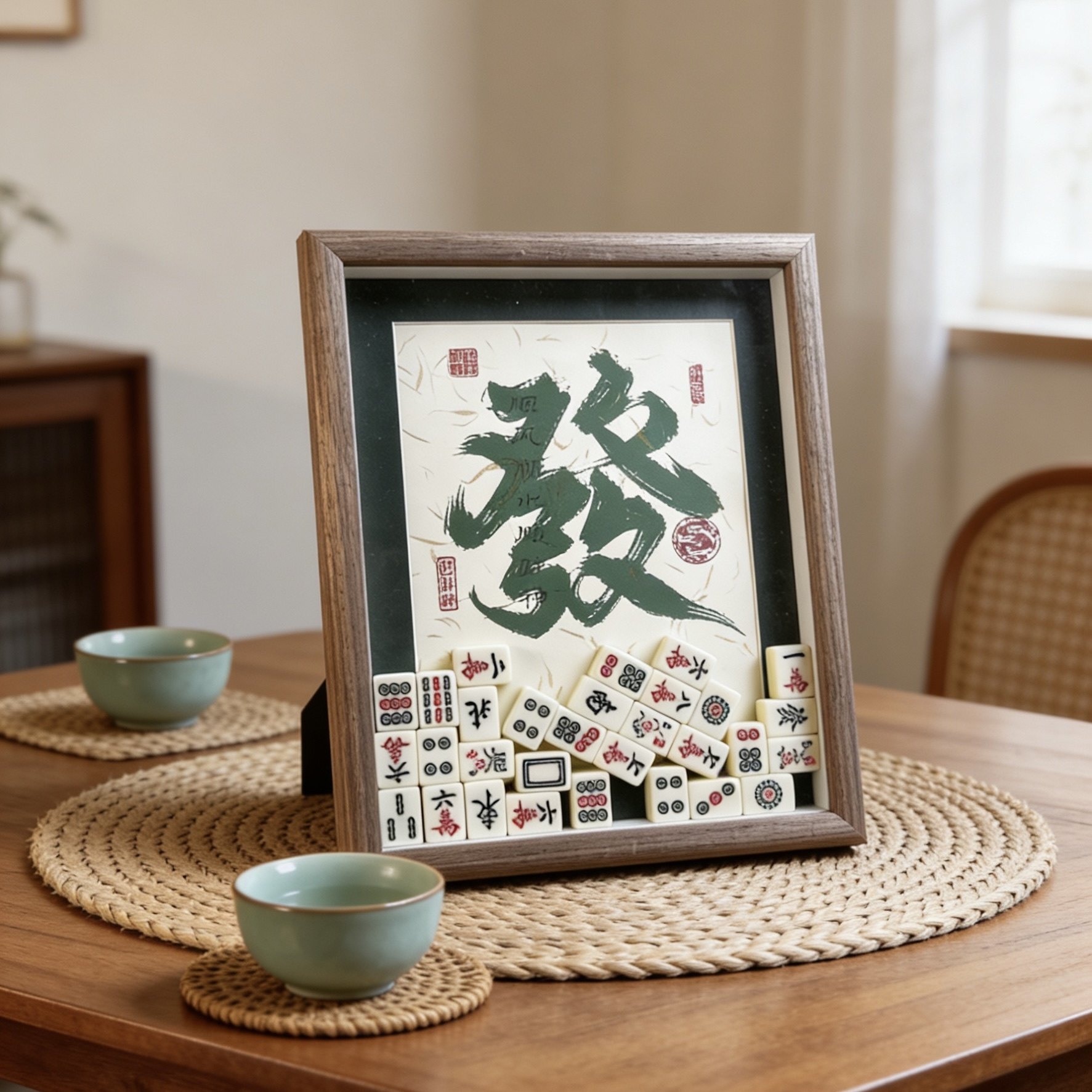 麻将创意礼物开业暴富送同事朋友招发财玄关桌面摆件家居装饰高级,淘宝优惠券,粉丝福利购,淘宝优惠卷