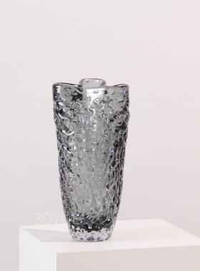 简约现代凹凸不规则琉璃花瓶客厅居家桌面博古架民宿酒店装饰摆件