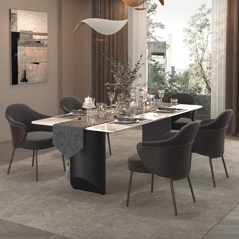 GULAN古兰餐垫现代轻奢黑色高级感布艺样板间餐盘垫布定制,淘宝优惠券,粉丝福利购,淘宝优惠卷