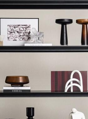 艺贝子现代轻奢书房书柜家装饰品花瓶办公室客厅样品房创意摆件