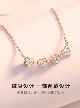 七夕情人节礼物S999纯银四叶草项链女款2025新款轻奢生日送女友