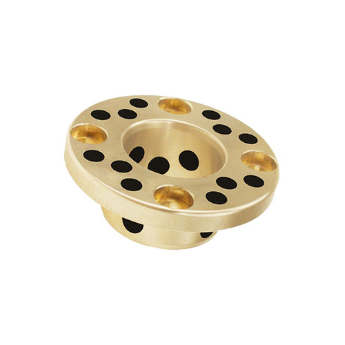 无油铜套石墨铜套MPKZ6-8-10-12-15 止推衬套自润滑轴承导套OFP03 - 图3