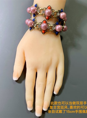 Vintage中古宫廷风复古唯美紫色