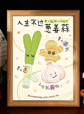 【人生不过葱姜蒜】不内耗相框