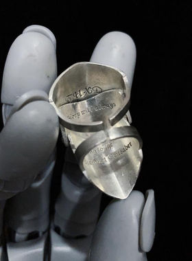 JOJO波波波奇妙冒险那雷夫银色战车替身盔甲戒指游戏做旧周边戒款