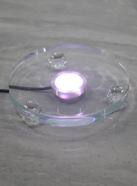 猴子山底座发光七彩变色桌面摆放