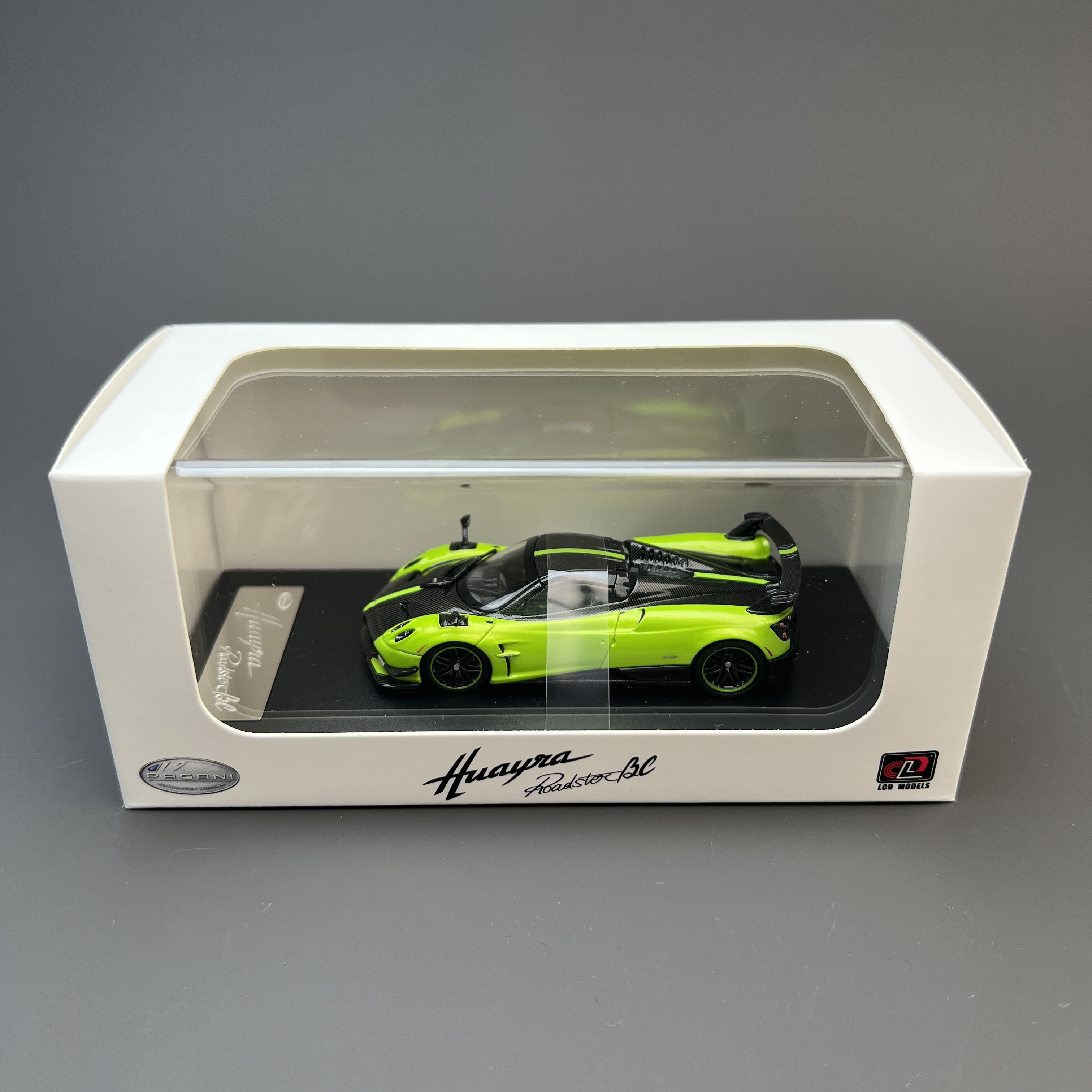 LCD 1:64 帕加尼 花雅bc huayra BC 复刻纪念版 合金汽车模型 - 图2