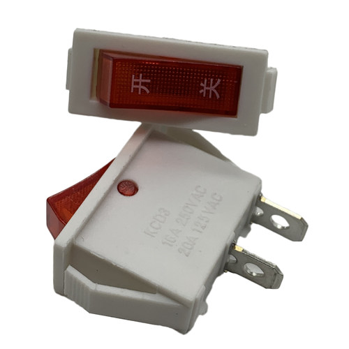 饮水机专用配件 电源开关家用电器船型开关2脚2档茶吧机开关KCD3 - 图1