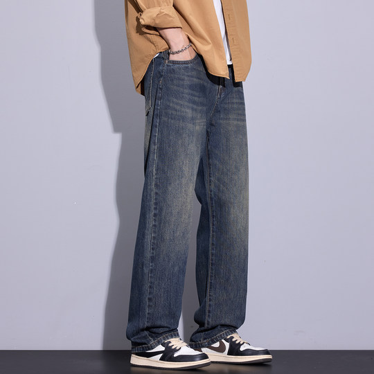 Kuvine jeans men's 2025 new style