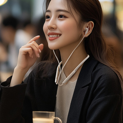 Edifier/漫步者 W280NB Pro无线蓝牙耳机颈挂脖式主动降噪入耳式 - 图1