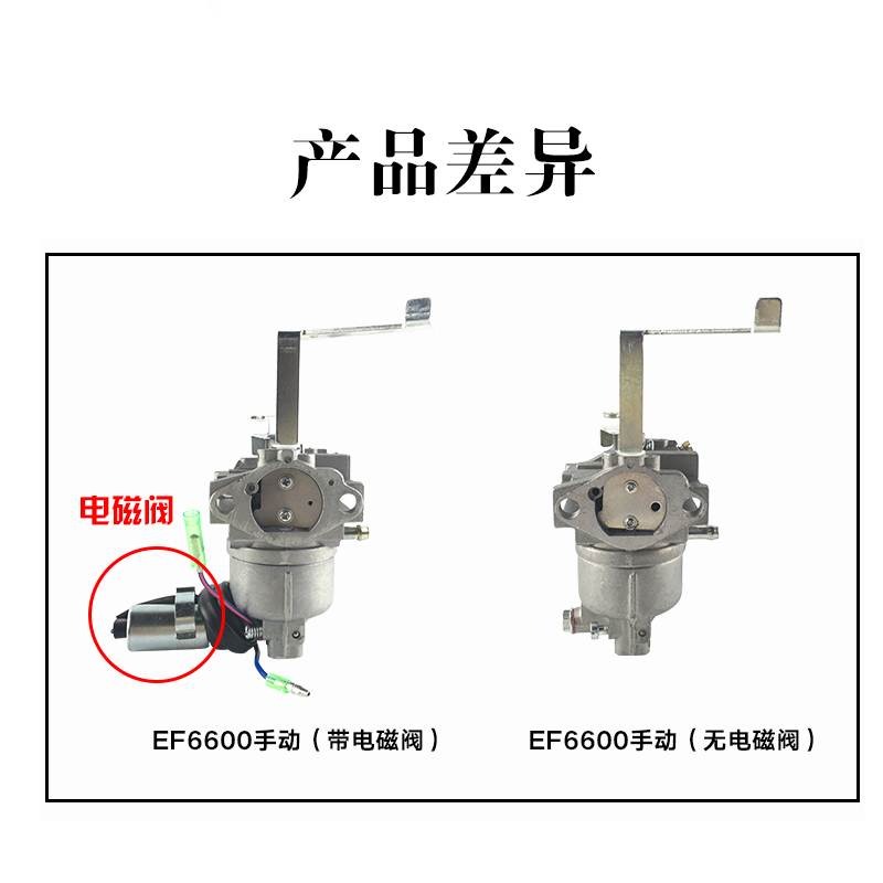 雅马哈汽油机配件发电机化油器ET950/EF2600/6600MZ360/MZ300自g-图2