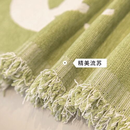 高级感沙发盖布沙发垫盖巾防猫抓四季通用沙发套罩万能防滑盖毯 - 图0