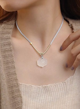 杭州流通处莲花吊坠清冷古风感