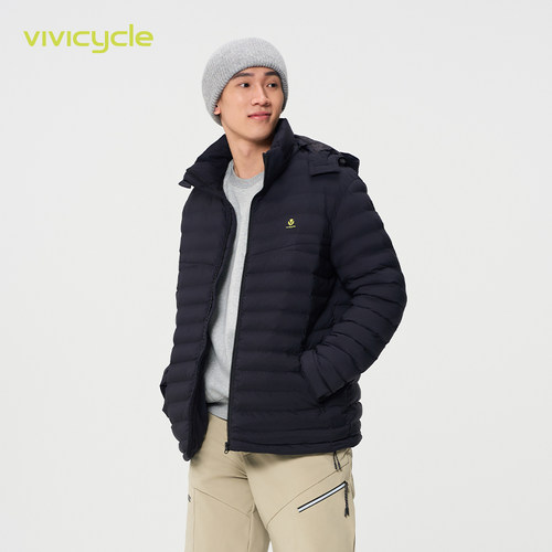 VIVICYCLE2024秋冬运动休闲保暖排骨棉服马甲女款轻薄上衣外套 - 图2