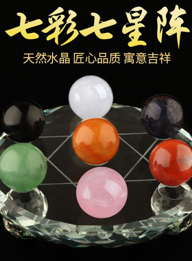 天然水晶原石五行石摆件聚宝盆五色水晶矿石五色石装饰配件