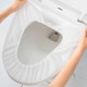 Disposable toilet cover for travel, hotel and family use